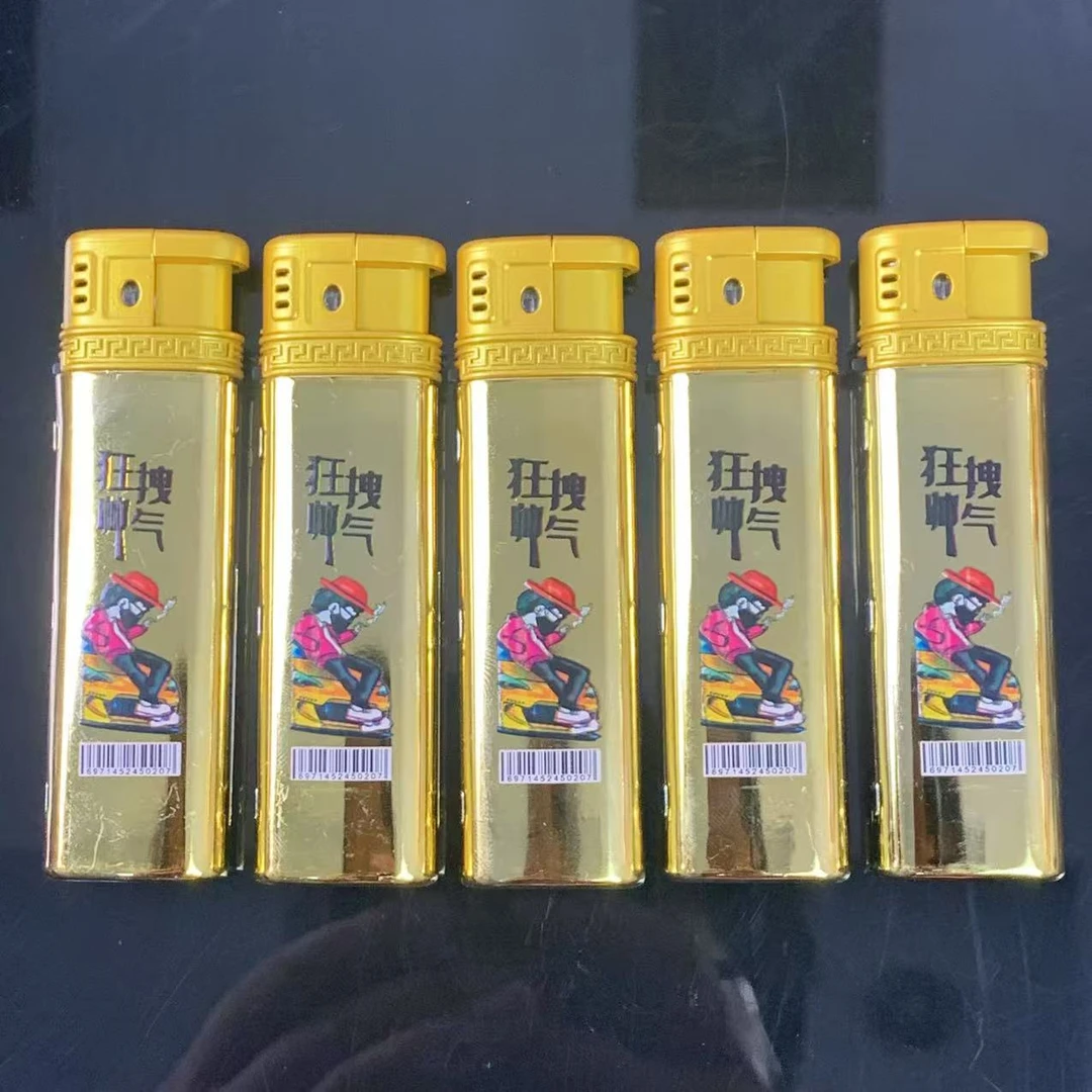 直播专属链接请勿直接拍蓝焰直冲充气打火机个性创意家用