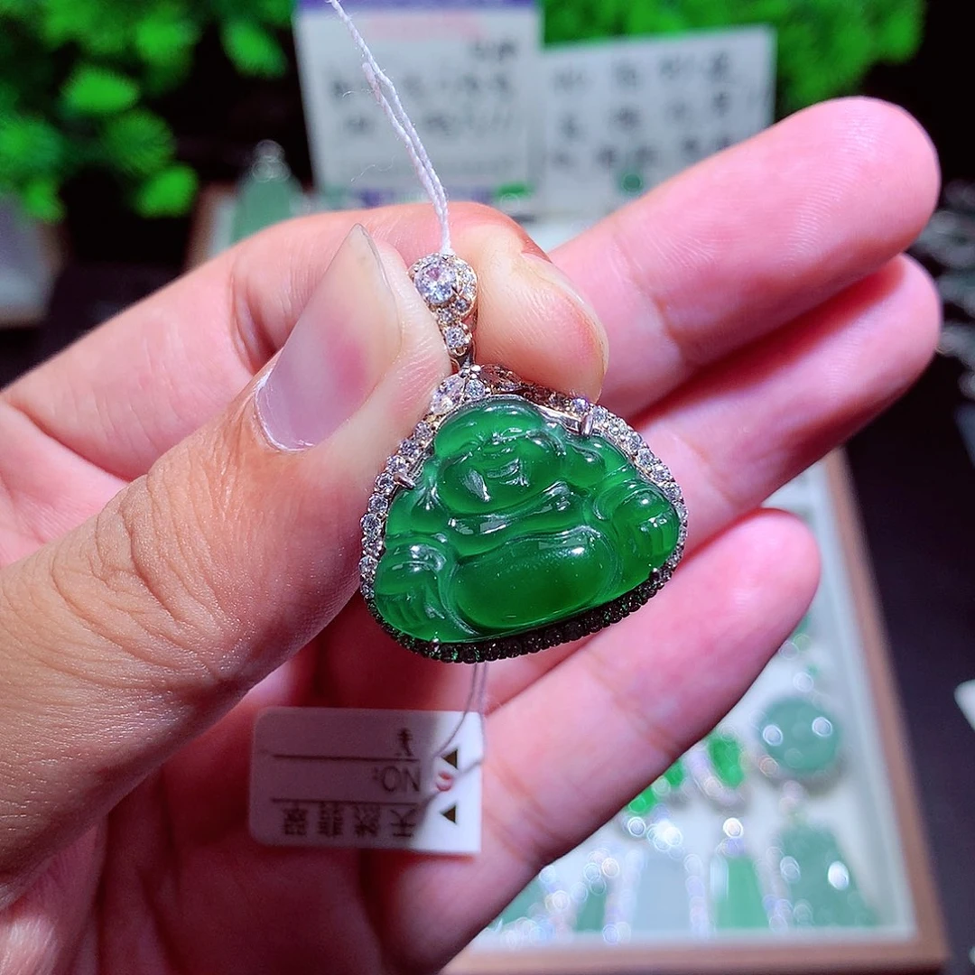 颈饰未镶嵌翡翠翡翠