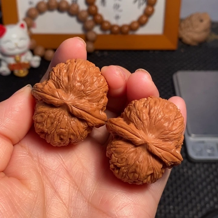 文玩核桃把件40元宝