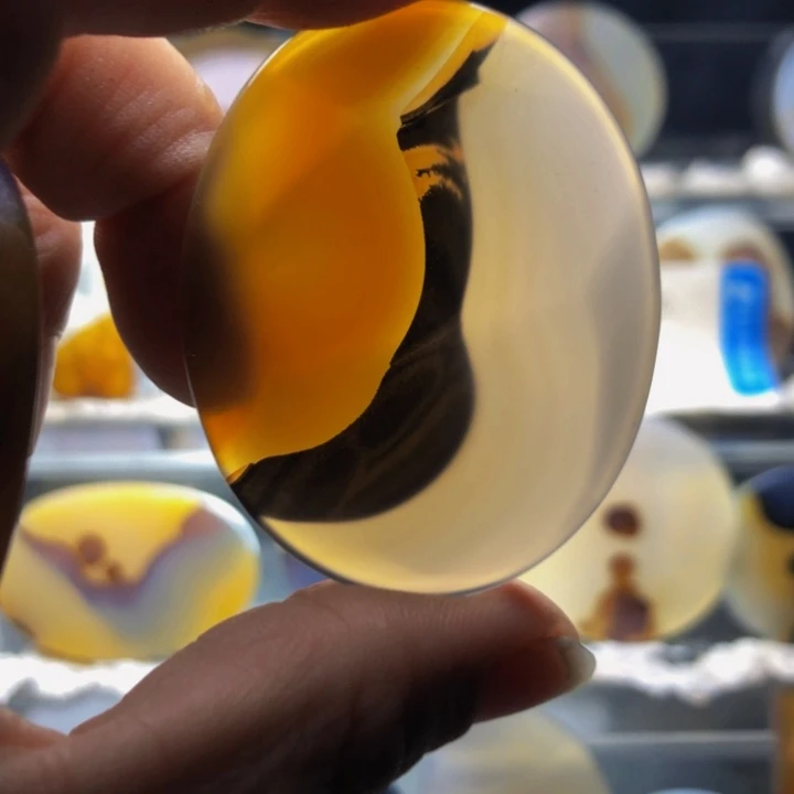 合金玛瑙/玉髓珠宝奇石86