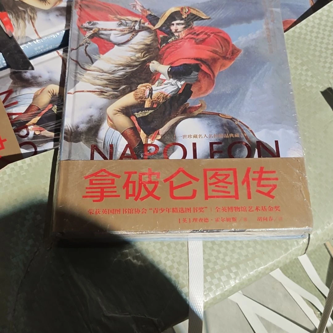 拿破仑图传精装塑封库存书