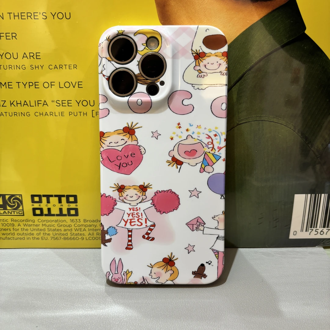 coco酱苹果手机壳ins风iPhone15华为Pura70Pro小米15菲林壳vivo