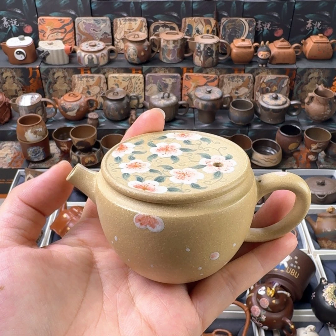 茶壶紫砂140cc原矿精工半手