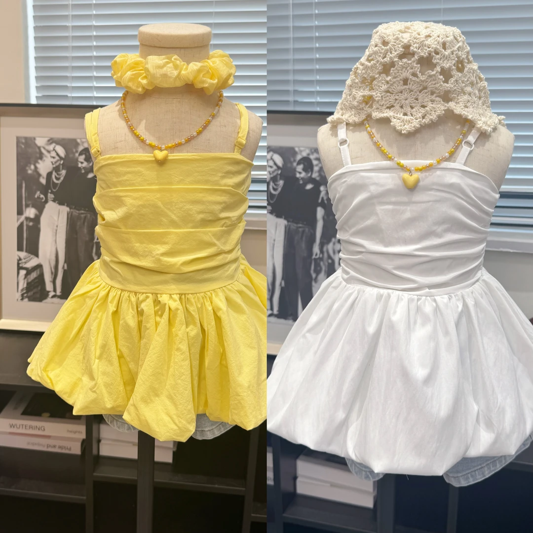 现货~女童夏季超好看洋气两色吊带套装A5-789/A5-557/A5-530