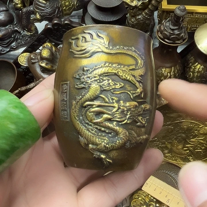 顺顺利利，铜器摆件