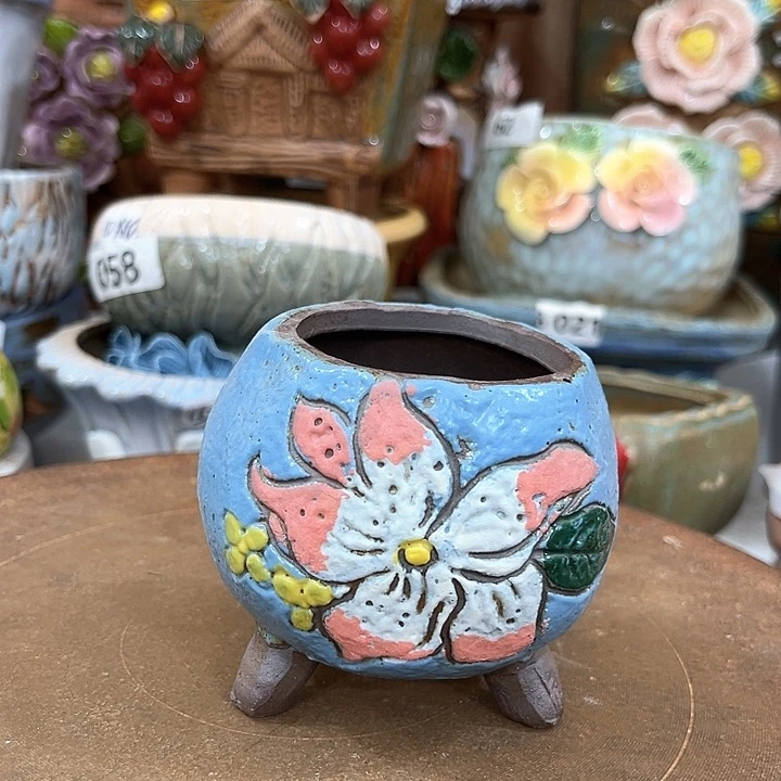 红陶粗陶多肉花盆