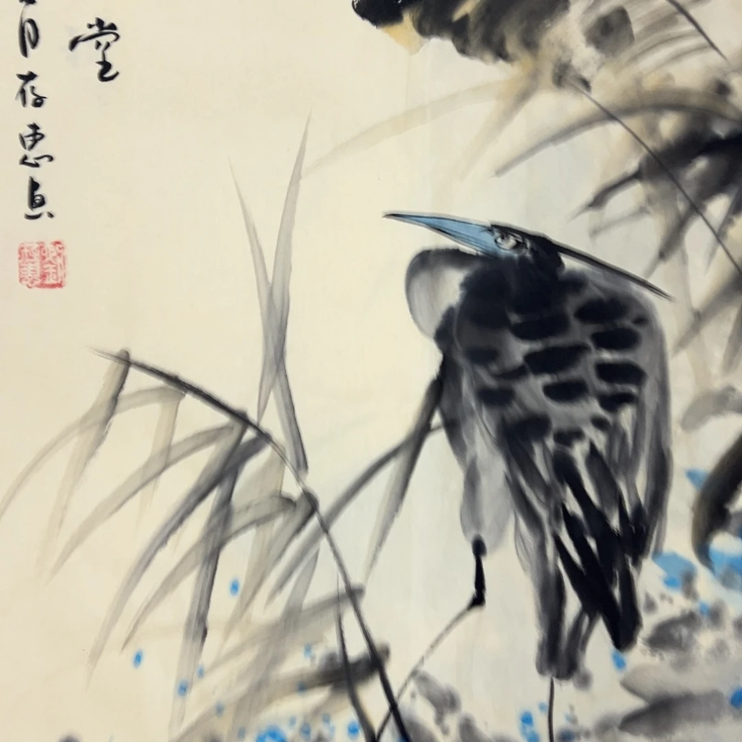 国画纯手绘字画宣纸