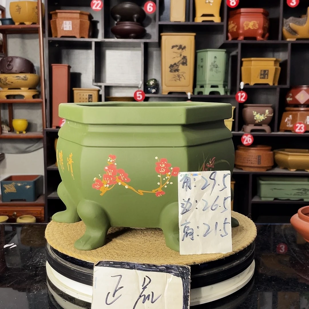 D-盆尚好紫砂花盆