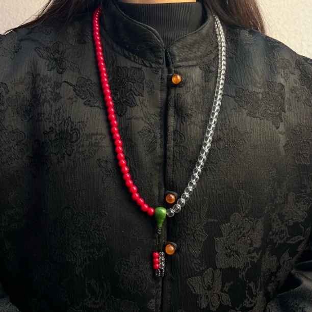 三合一藏地念珠108颗