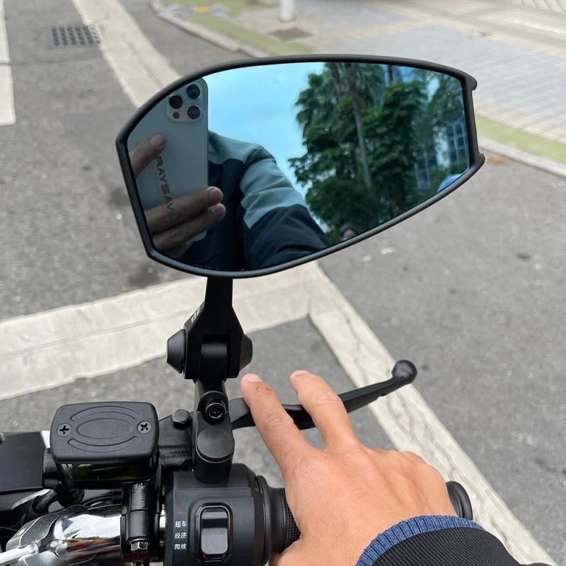 AOS4日本后视镜小牛UQI/U+九号电动车摩托车改装反光镜祖国版通用