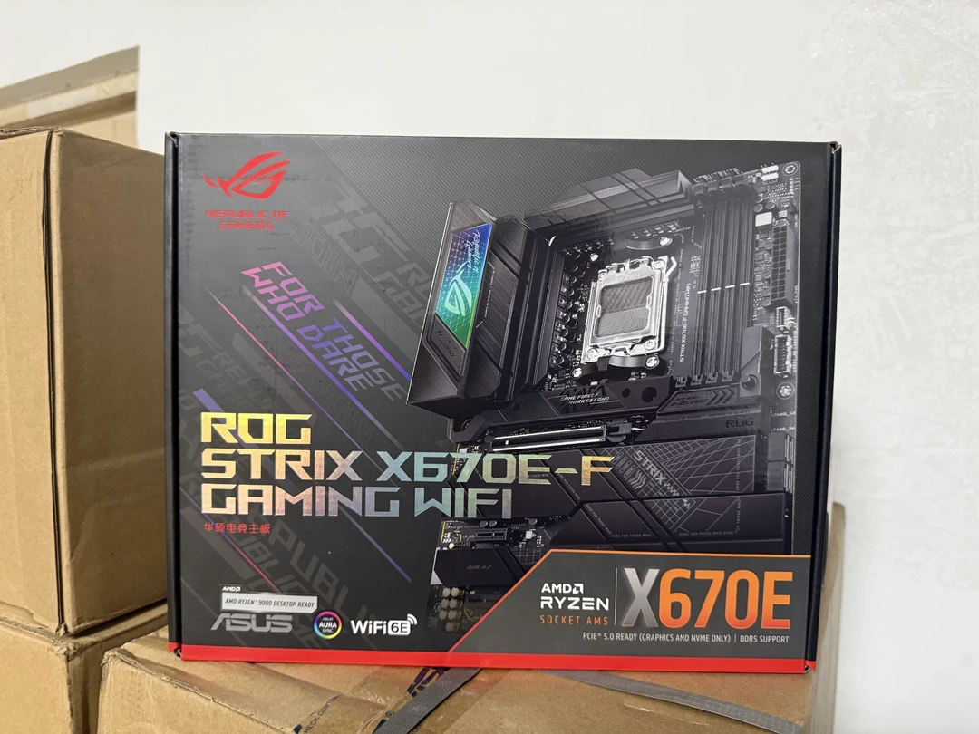 未拆封 华硕 ROG STRIX X670E-F GAMING WIFI 三年官保