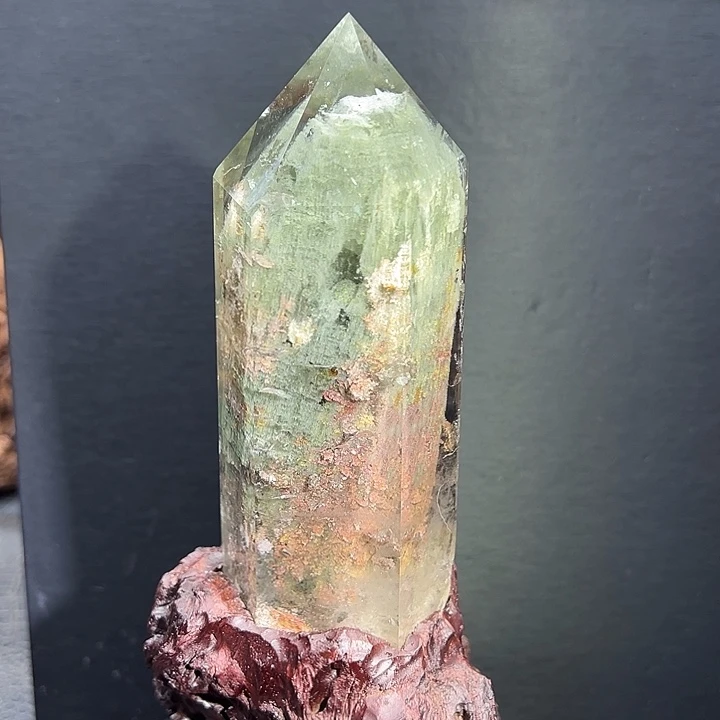 未镶嵌摆件水晶莫奈花园四季幽灵