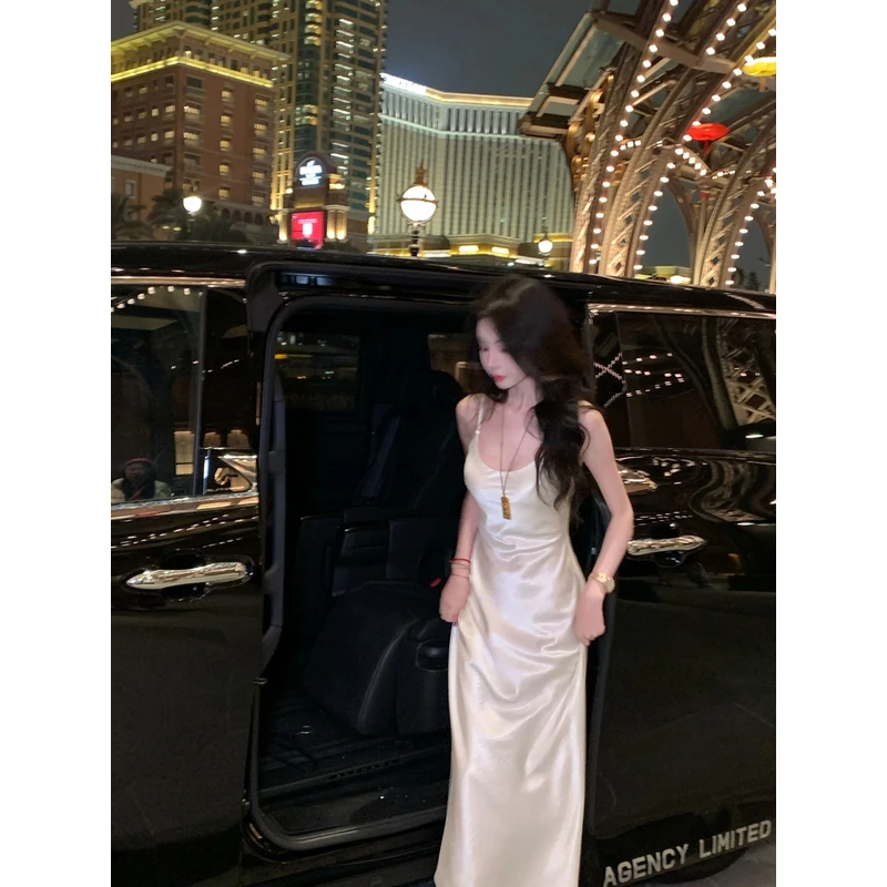 【雅乔定制】莹华璀璨 吊带连衣裙长裙DYYK-24081992