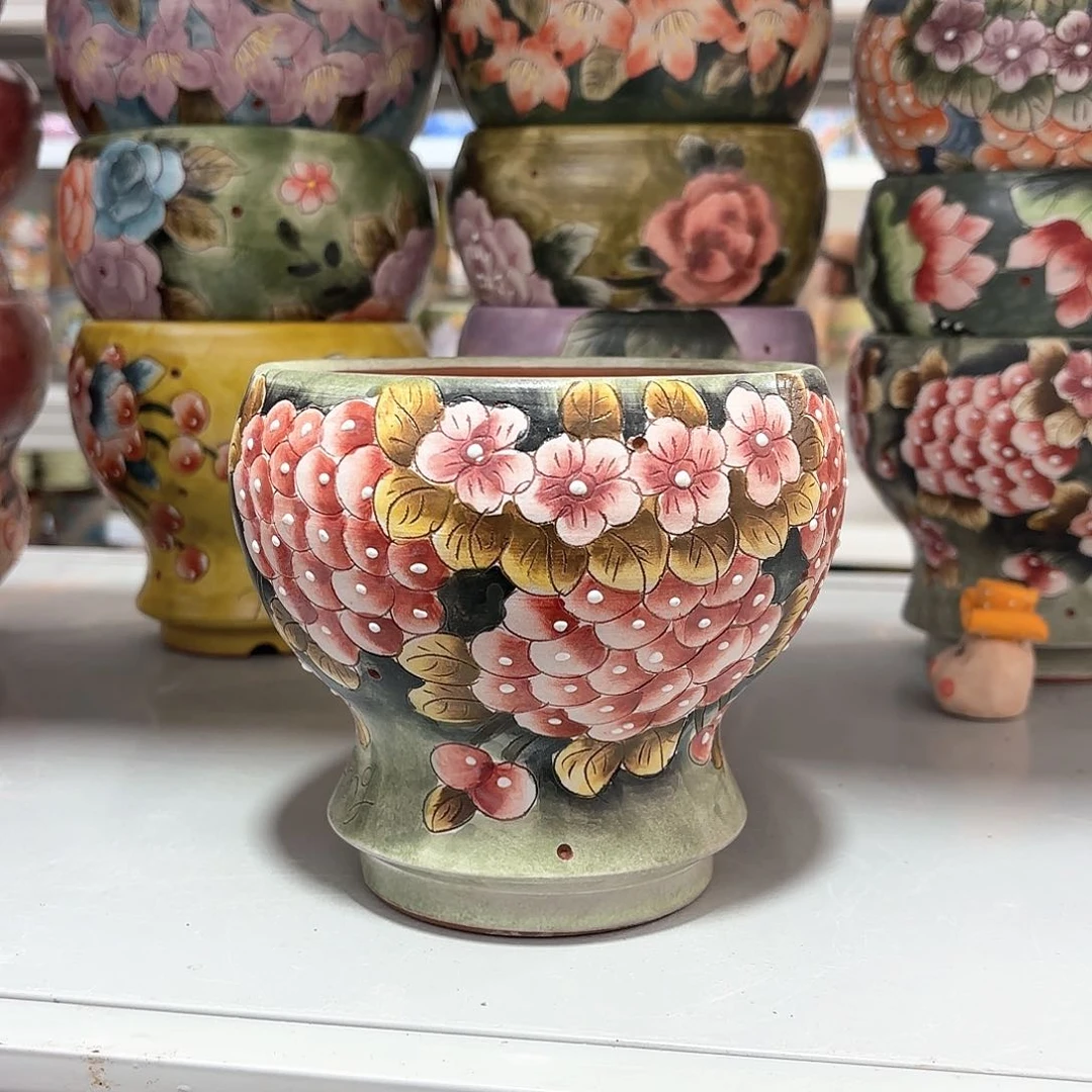 紫砂花盆手工花盆默认微瑕12/12