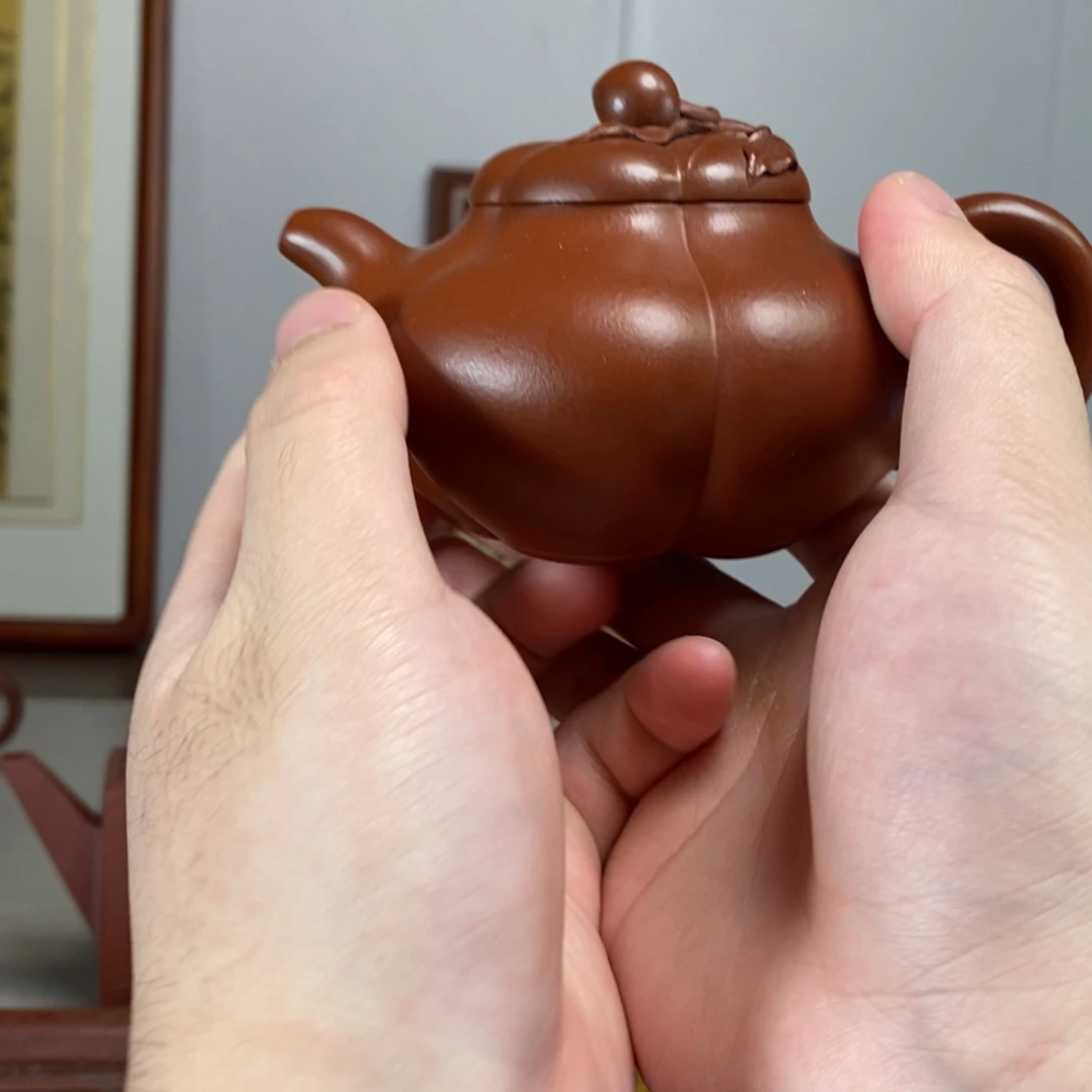 茶壶紫砂明**仁原矿泥料传统工艺制作