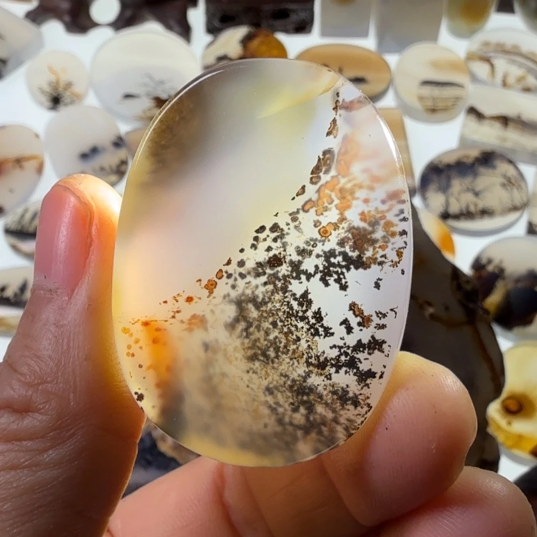 玛瑙/玉髓未镶嵌珠宝半成品