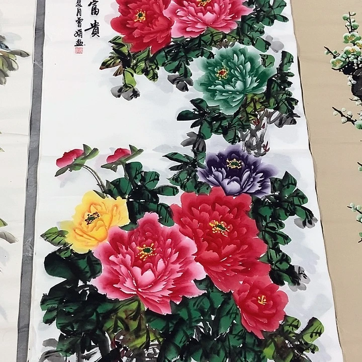 小周画廊的直播间