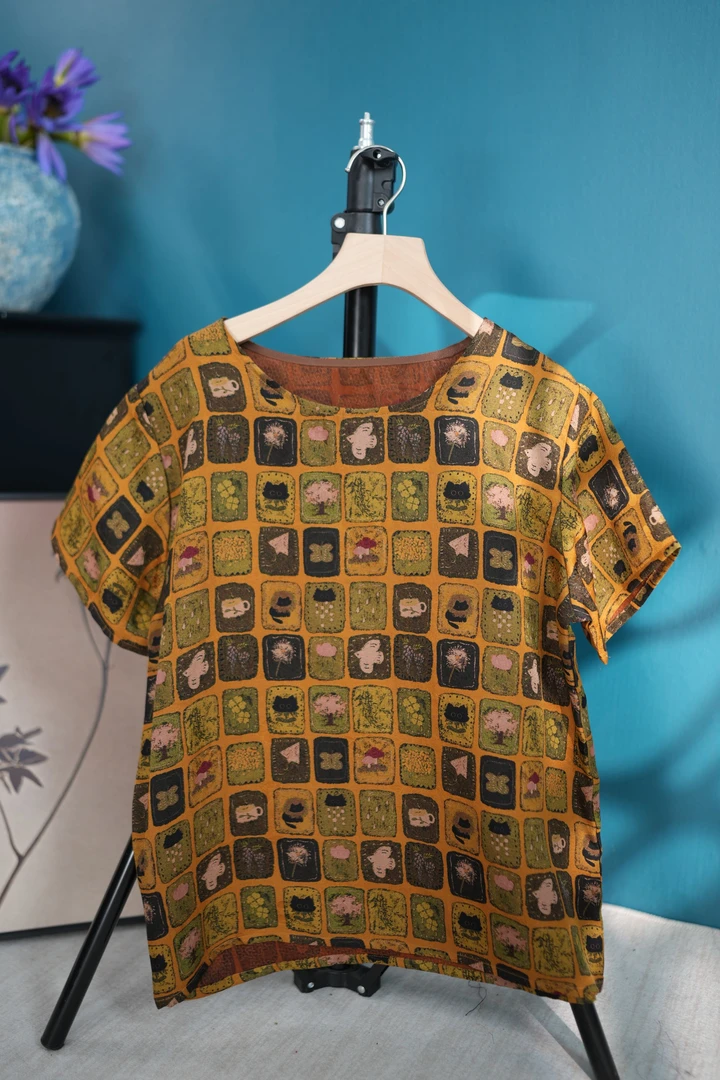 T040.黄色消消乐T恤