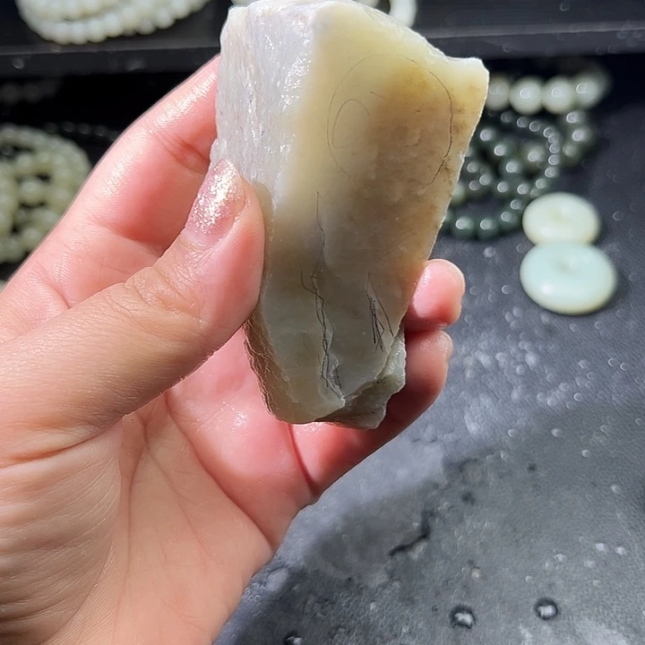 和田玉（糖玉）未镶嵌车挂