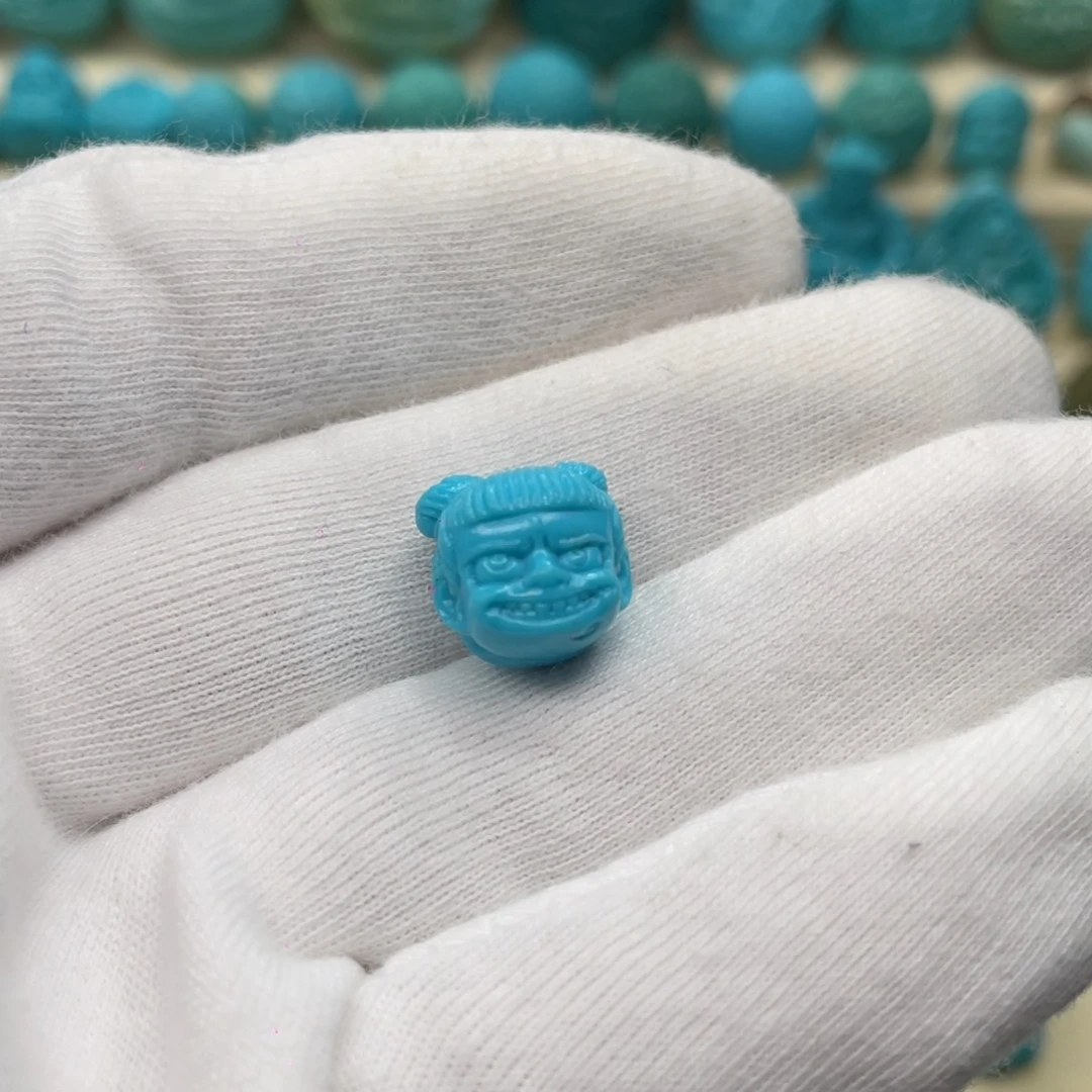 绿松石未镶嵌颈饰卡11