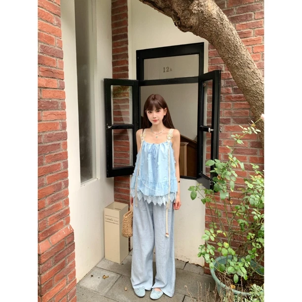 【赵小小&幽兰绮梦】28293 法式减龄百搭荷叶边衬衫设计感显瘦上衣