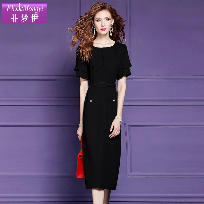 菲梦伊新款时尚连衣裙FXXL1439