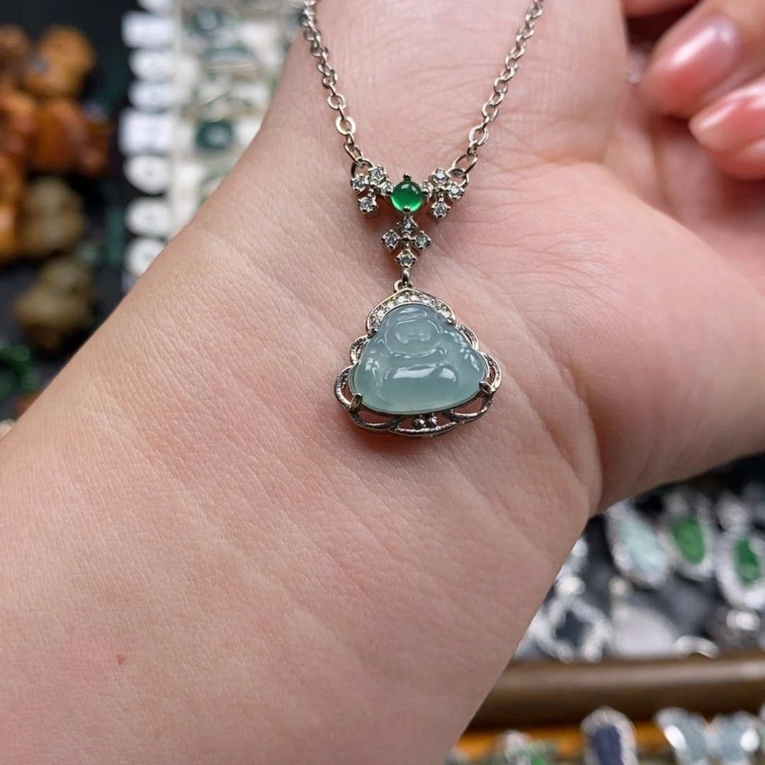 未镶嵌挂件翡翠翡翠