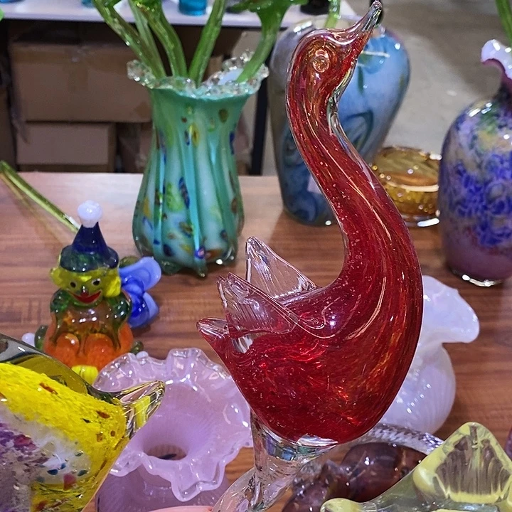 夜光天鹅高45厘米宽12厘米