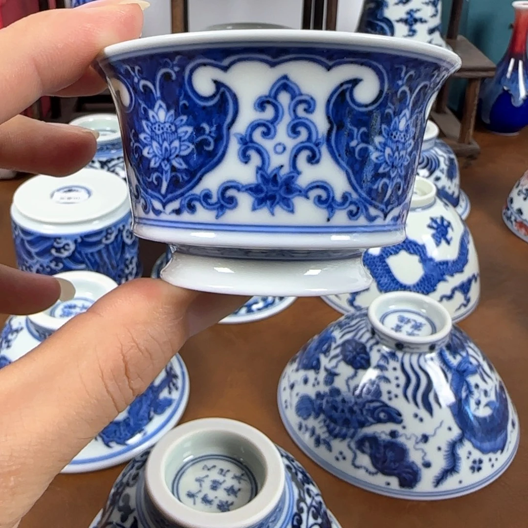 杯子景德镇陶瓷手工绘画陶瓷杯11111