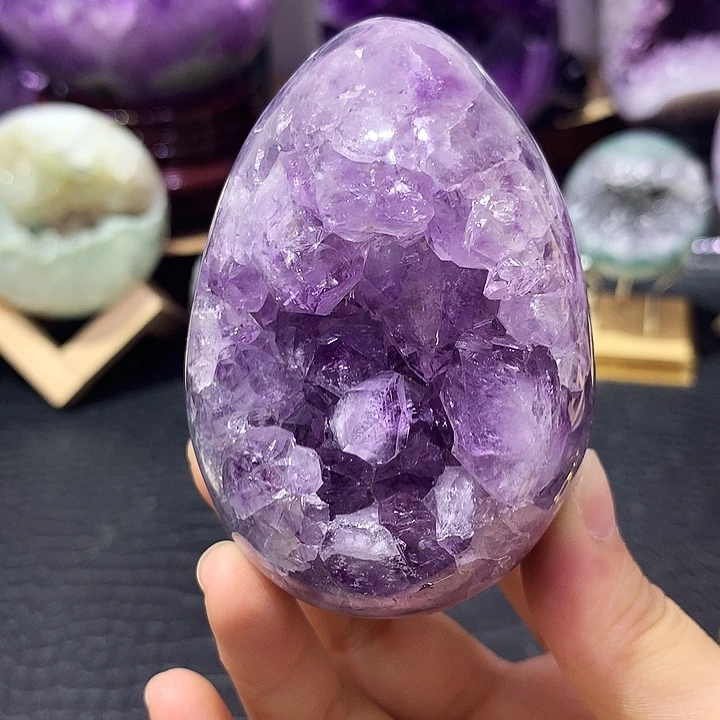 未镶嵌珠宝半成品紫晶