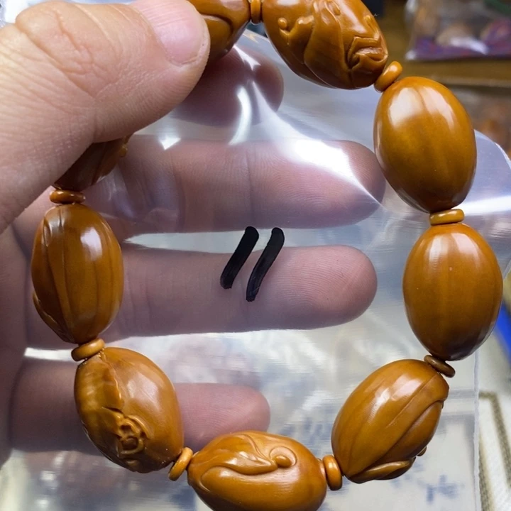 橄榄核手串/手链橄榄核雕工艺手串