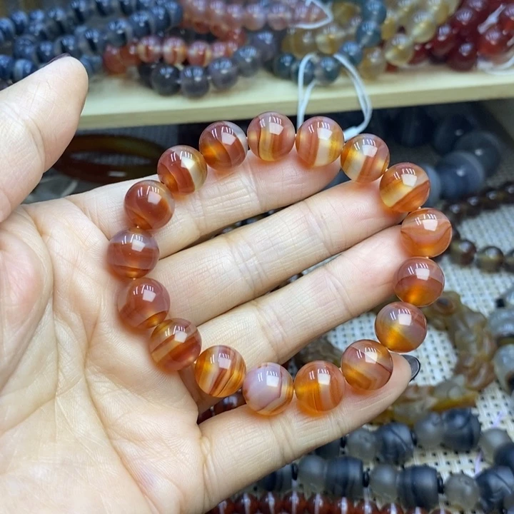 玛瑙/玉髓未镶嵌手链