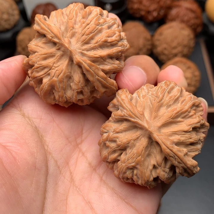 把件文玩核桃43苹果园全品