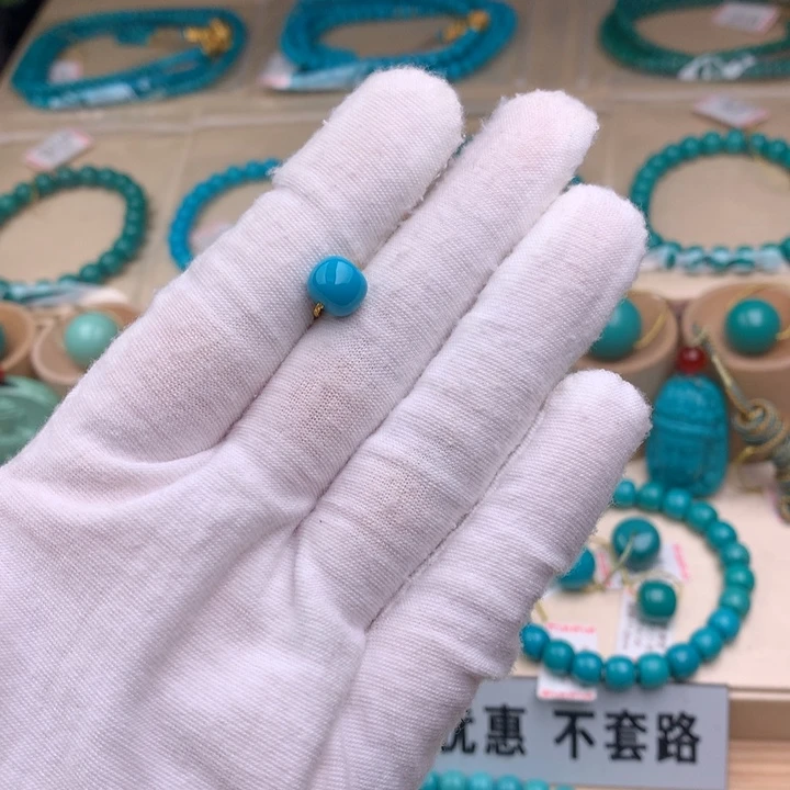 未镶嵌绿松石珠宝奇石