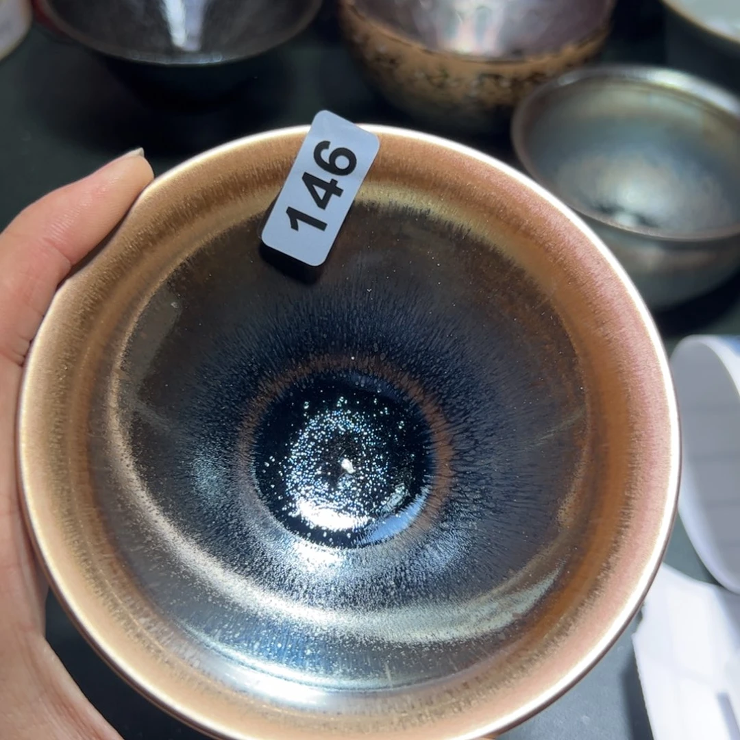 茶盏全手工原矿原釉建盏