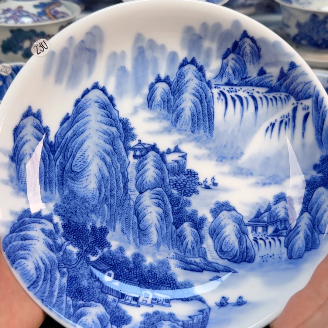 景德镇纯手绘茶具圆圆230