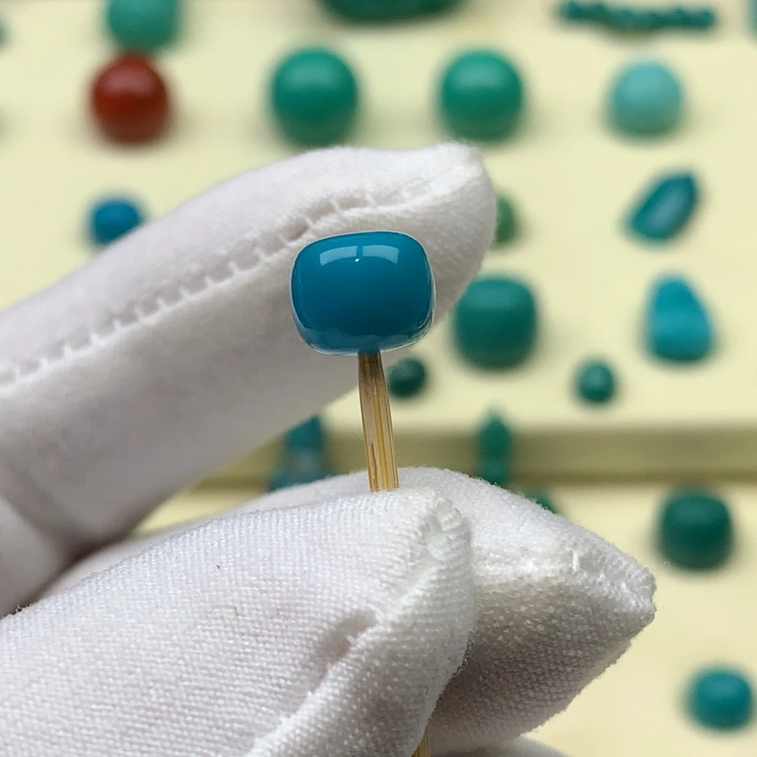 绿松石9K金镶嵌绿松石