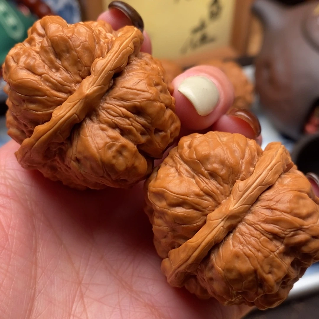 把件文玩核桃42尺寸蛤蟆头