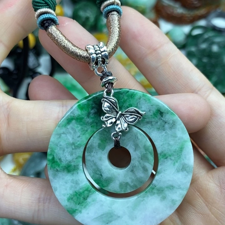 颈饰未镶嵌翡翠吊坠