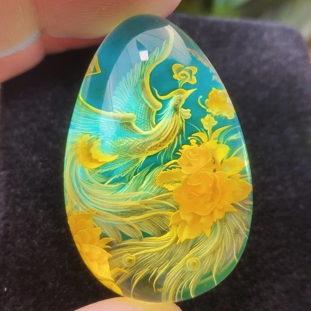 【闪购商品】金珀吊坠(不含链)未镶嵌