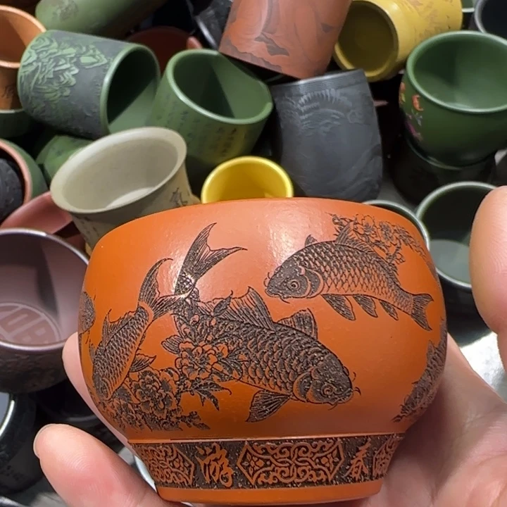 茶杯紫砂全手工制作工艺