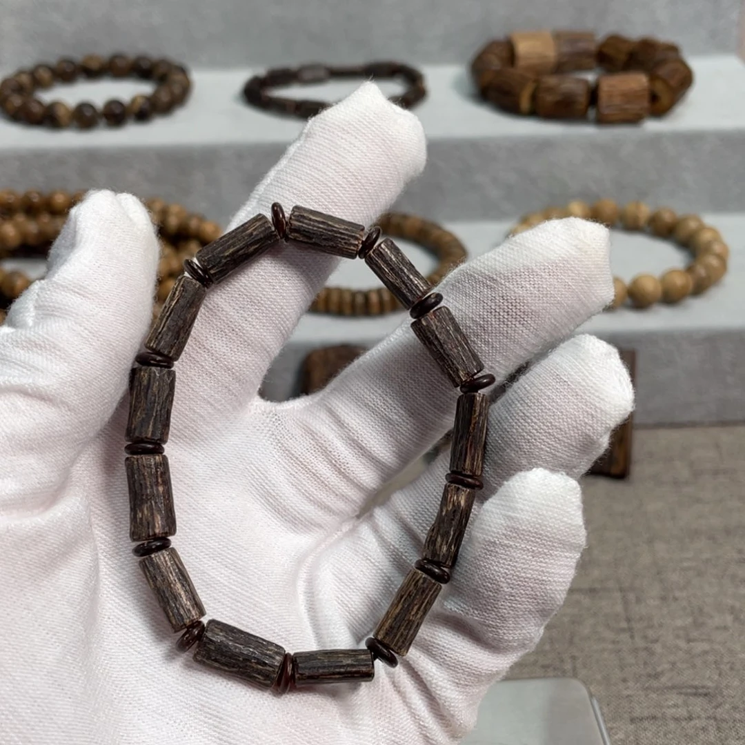 【闪购商品】沉香手串文莱黑棋沉香手串