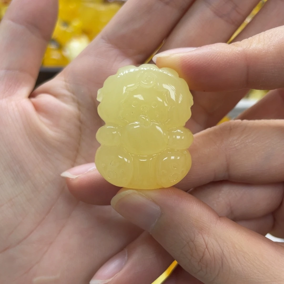 琥珀未镶嵌裸石天然琥珀