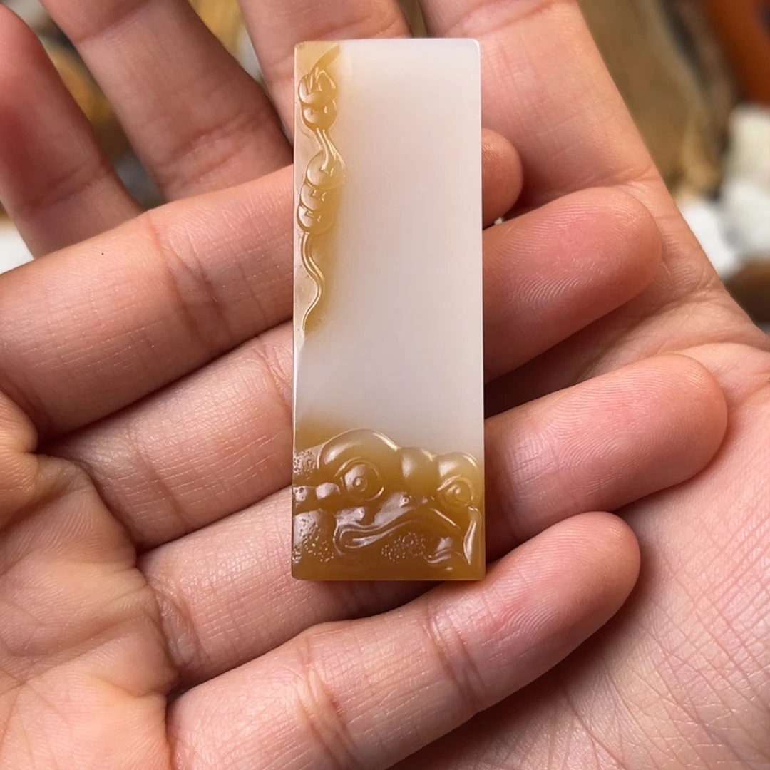 幽***梦和田玉（糖玉）未镶嵌颈饰