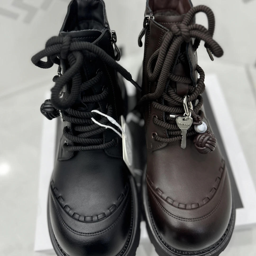 玛莎玛索766-73时尚休闲大棉马丁靴