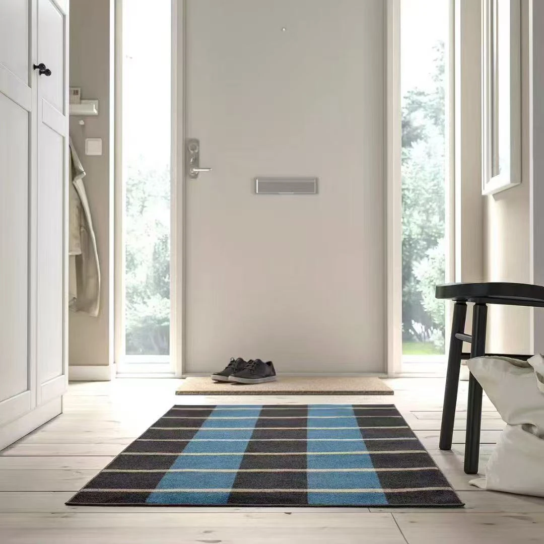 80*150cm方格长方居家地垫