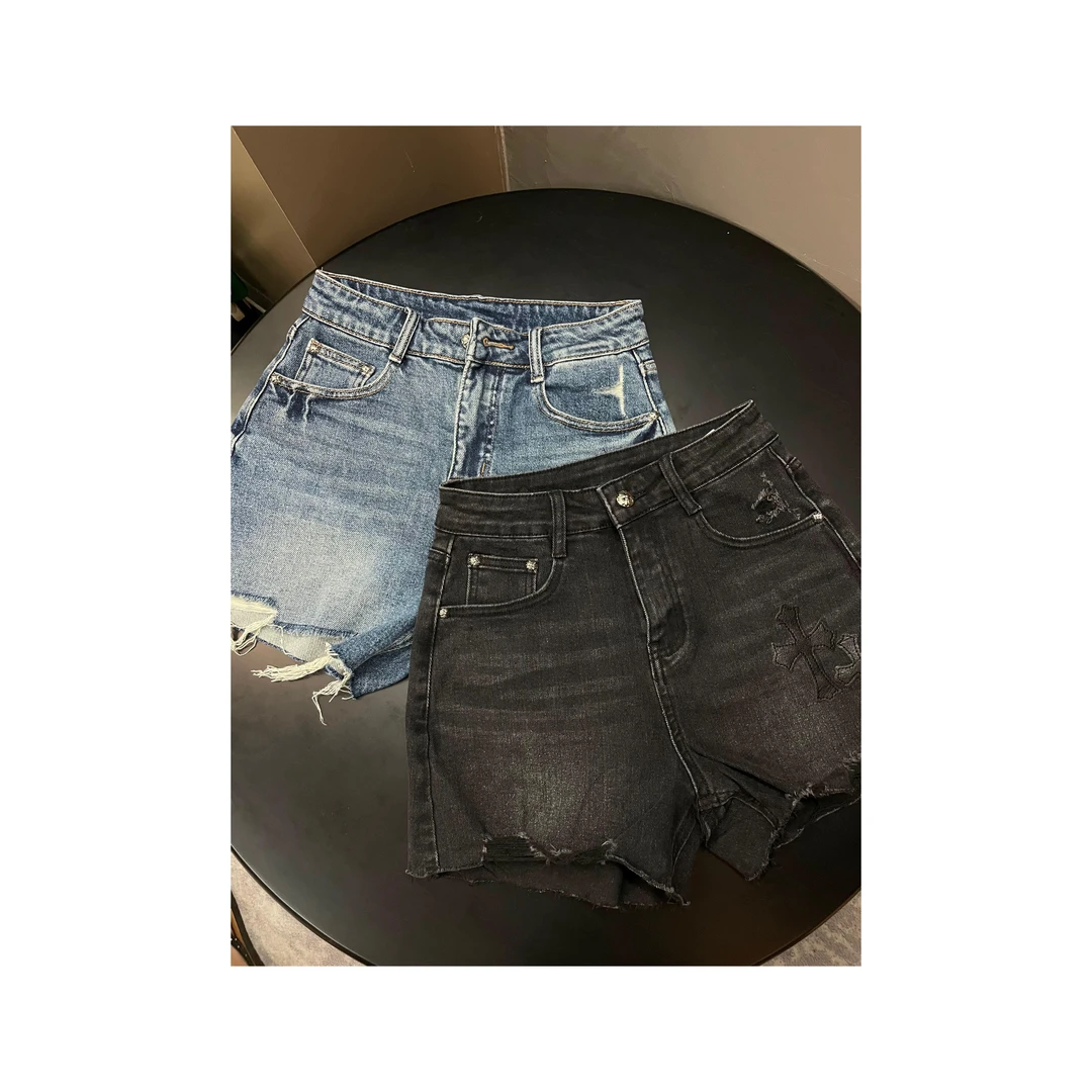 《An ni》【克克】夏季新品时尚轻薄百搭休闲显瘦牛仔短裤Ani-C279