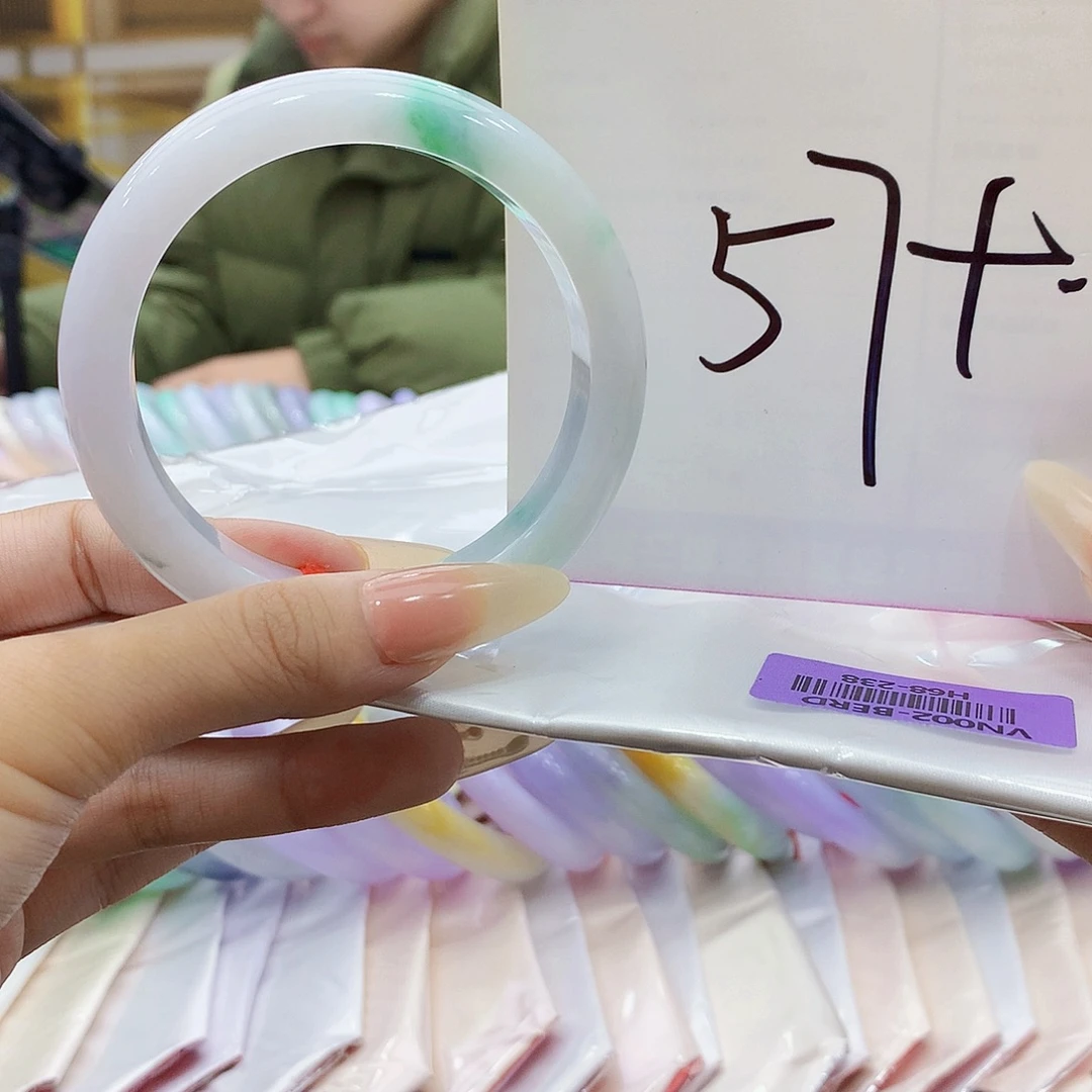 翡翠未镶嵌手镯nn