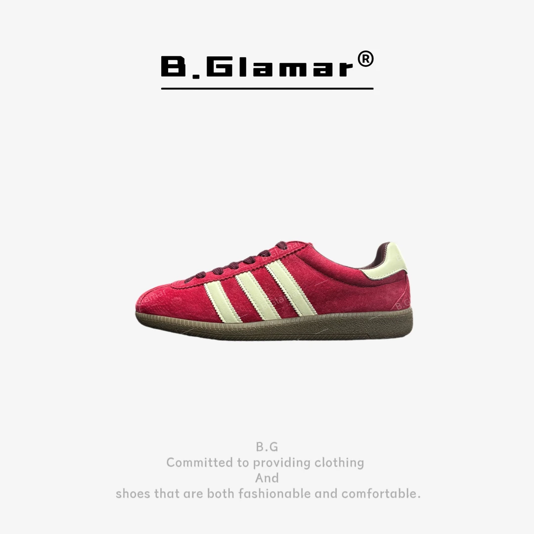 B.Glamar｜ “经典德迅” 三条杠时尚运动休闲鞋
