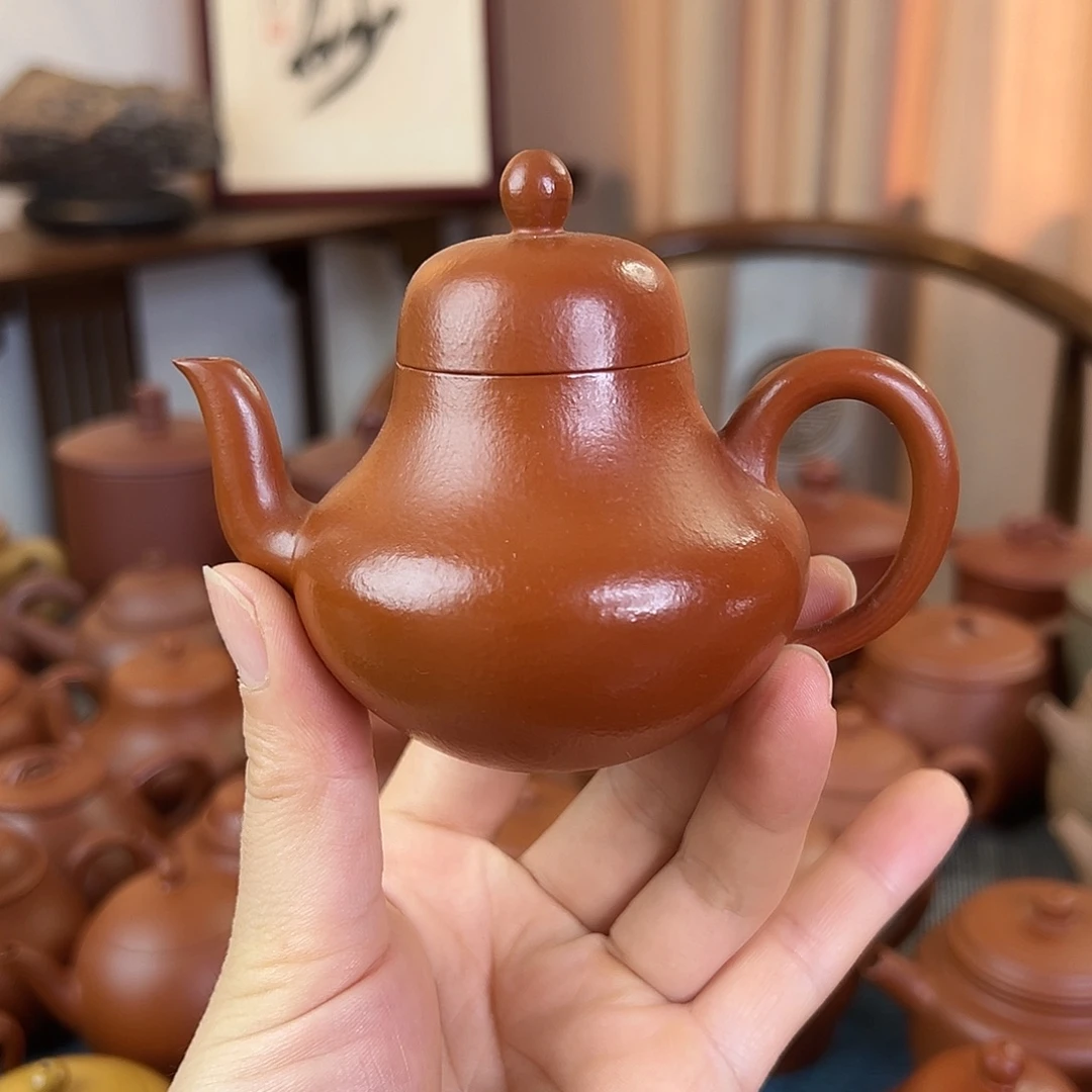 茶壶紫砂精品原矿 思亭 朱泥 120cc
